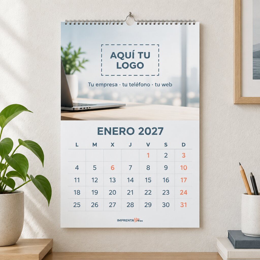 Calendarios personalizados 2027